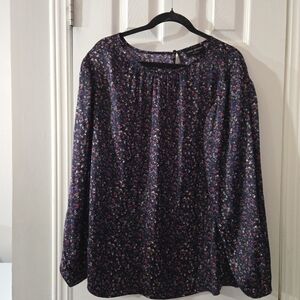 sz 22 Lane Bryant silky blouse
